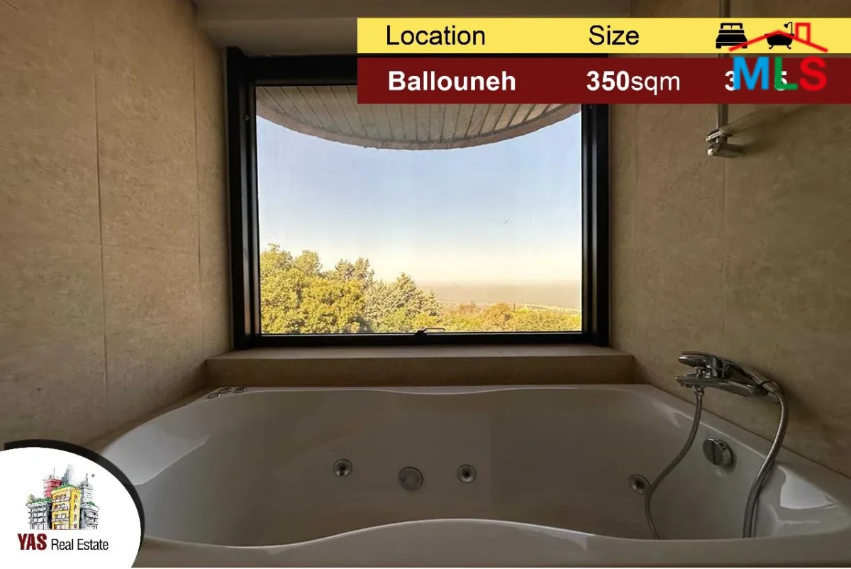 Ballouneh 350m2 | Astonishing view | Unique | Catch | Garden | Furnished