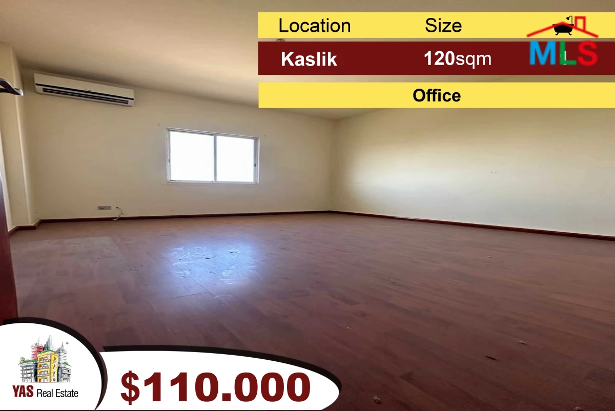 Kaslik 120m2 | Office | Prime Location | Luxury | Open View