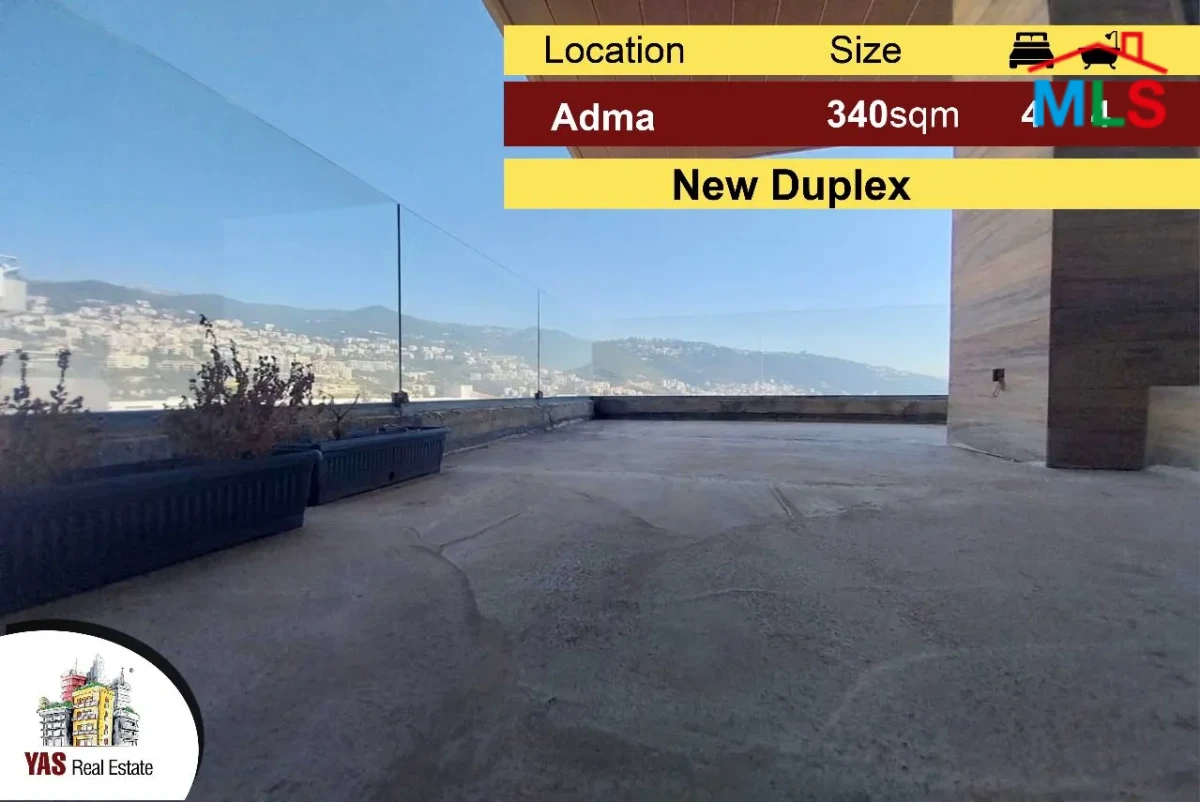 Adma 340m2 | New Duplex | Ultra Prime Location | Panoramic View