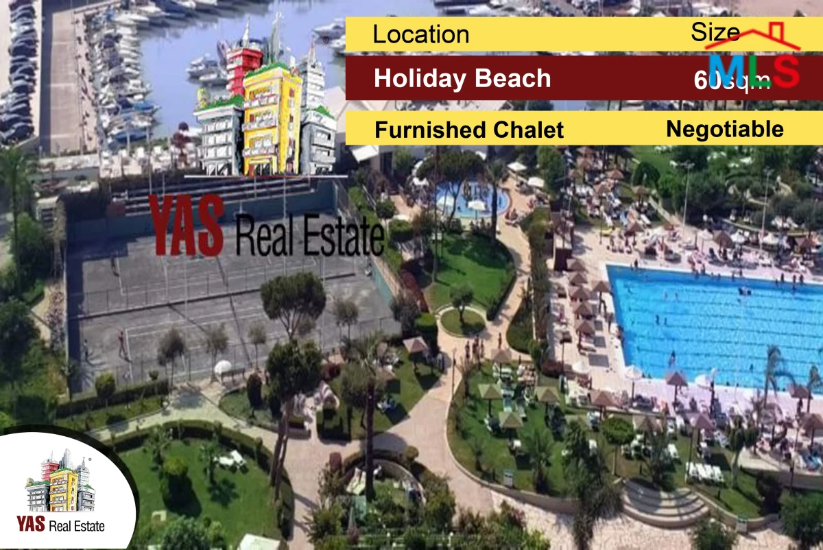 Holiday Beach | Zouk Mosbeh | 60m2 | Chalet | Furnished | Sea View