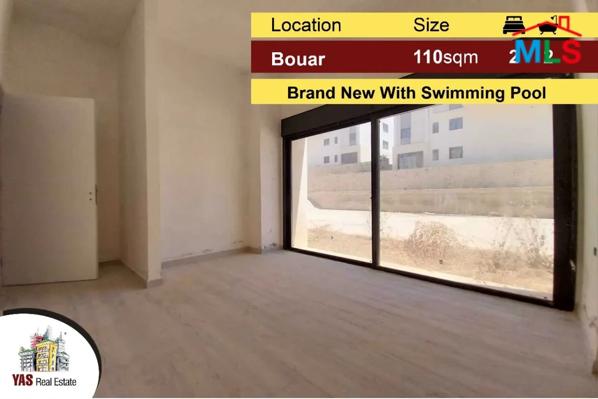 Bouar 110m2 + 145m2 Terrace / Garden | New | Luxury | Swimming Pool