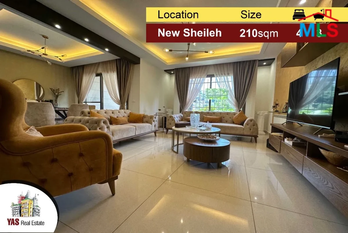 New Sheileh 210m2 | 80m2 Terrace | High-end | Ain El Rihaneh borders