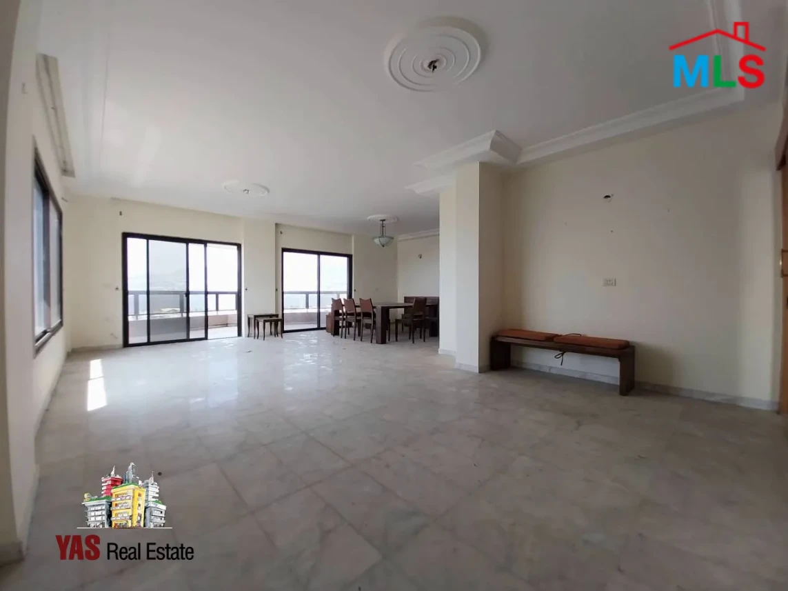 Kaslik 300m2 | Semi-Furnished | Spacious Apartment | Panoramic View
