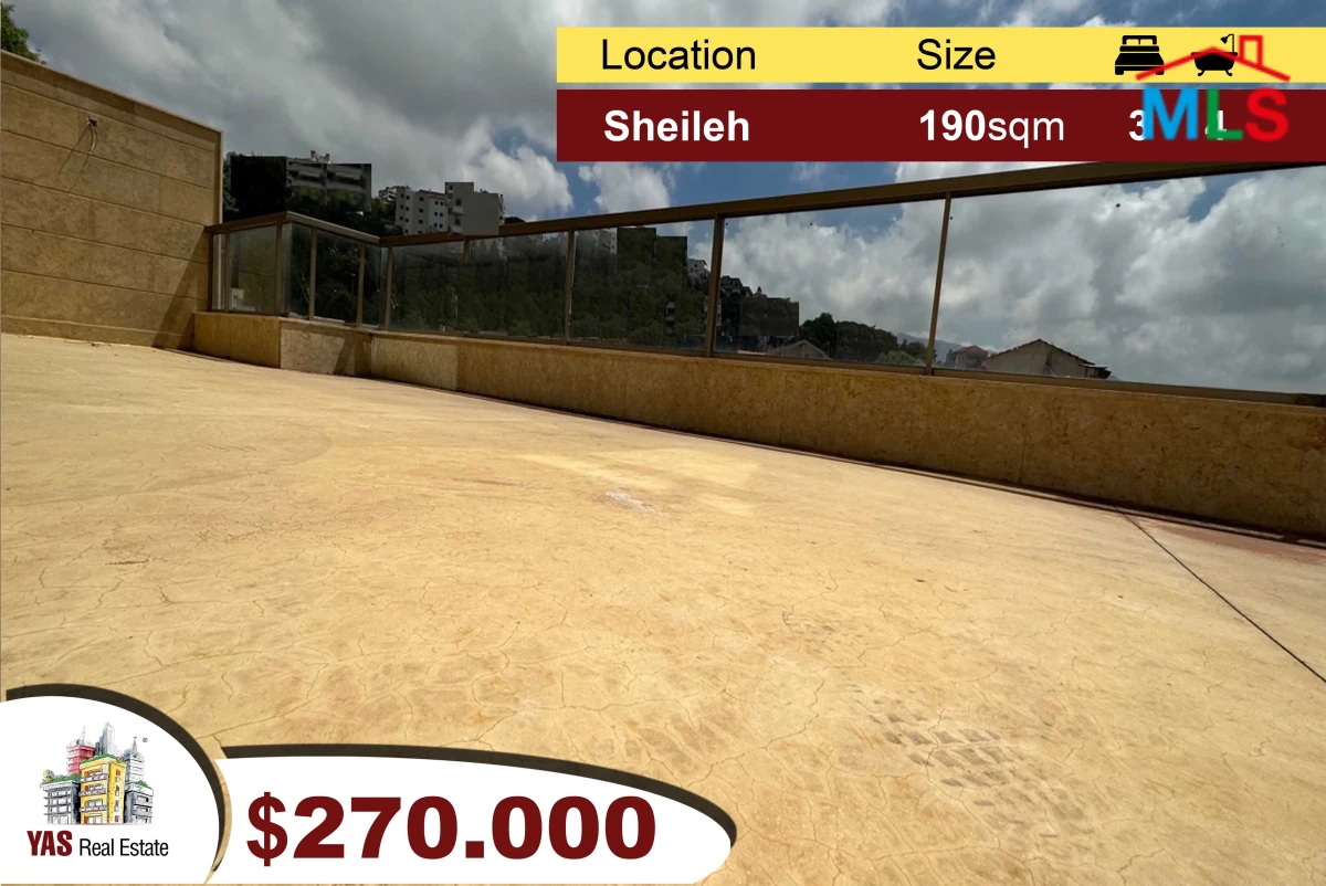Sheileh 190m2 | 80m2 Garden | Mountain View | Super Luxurious