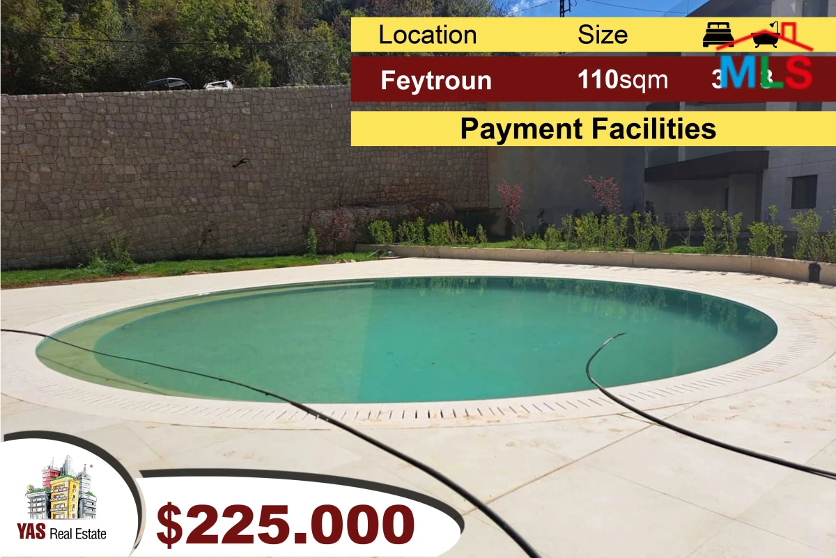 Feytroun 110m2 + 110m2 Terrace | New Apartment | Prime Location | View