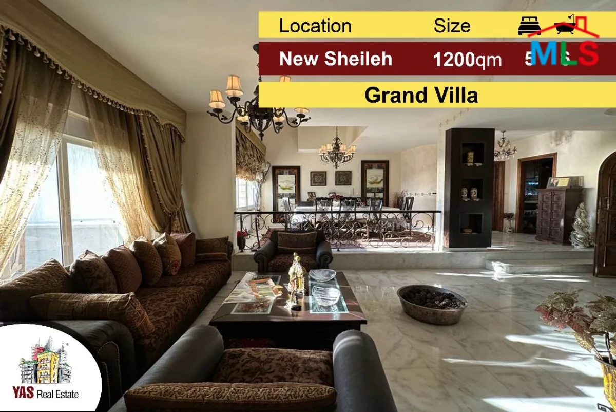 New Sheileh 1200m2 | Grand Villa | Astonishing View | Furnished
