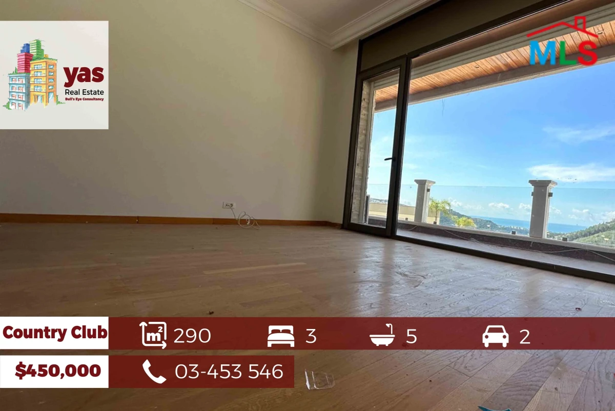 Jeita Country Club | 300m2 Chalet | ULTRA UPGRADED | View | Catch