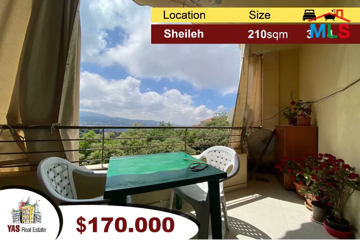 Sheileh 210m2 | Well Maintained | Luxury | Mountain View