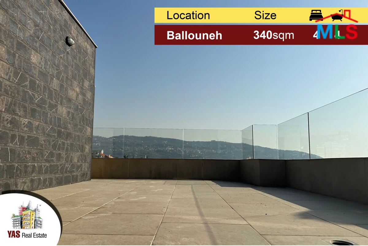 Ballouneh 340m2 Duplex | Impressive View | Luxury | Unique | New
