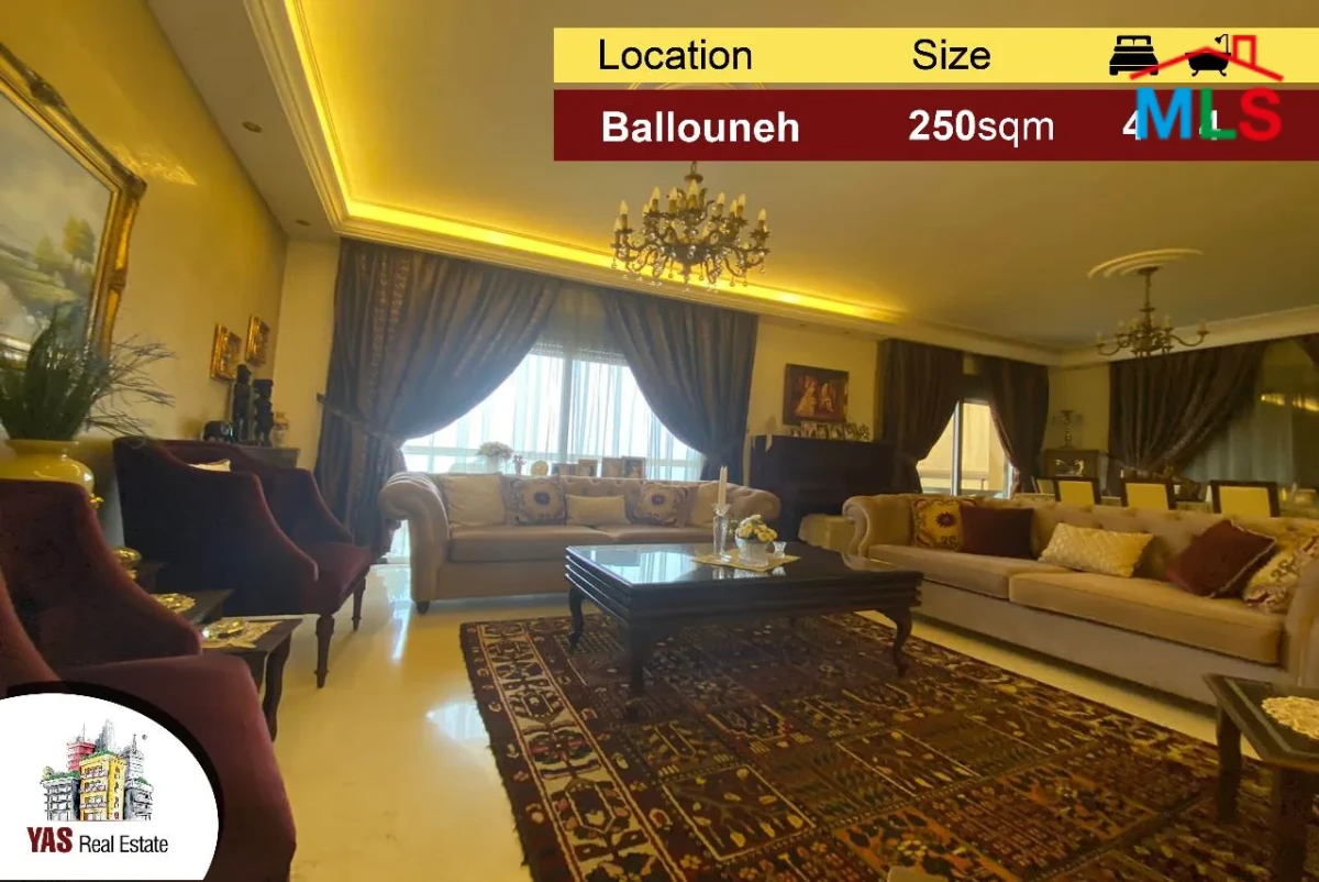 Ballouneh 250m2 | Killer View | High-end | Private Street | Catch