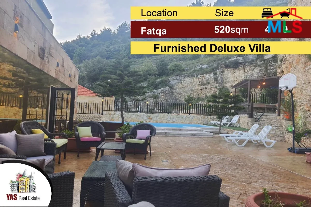 Fatqa 520m2 + 300m2 Terrace | Deluxe Villa | Fully Furnished | Amazing