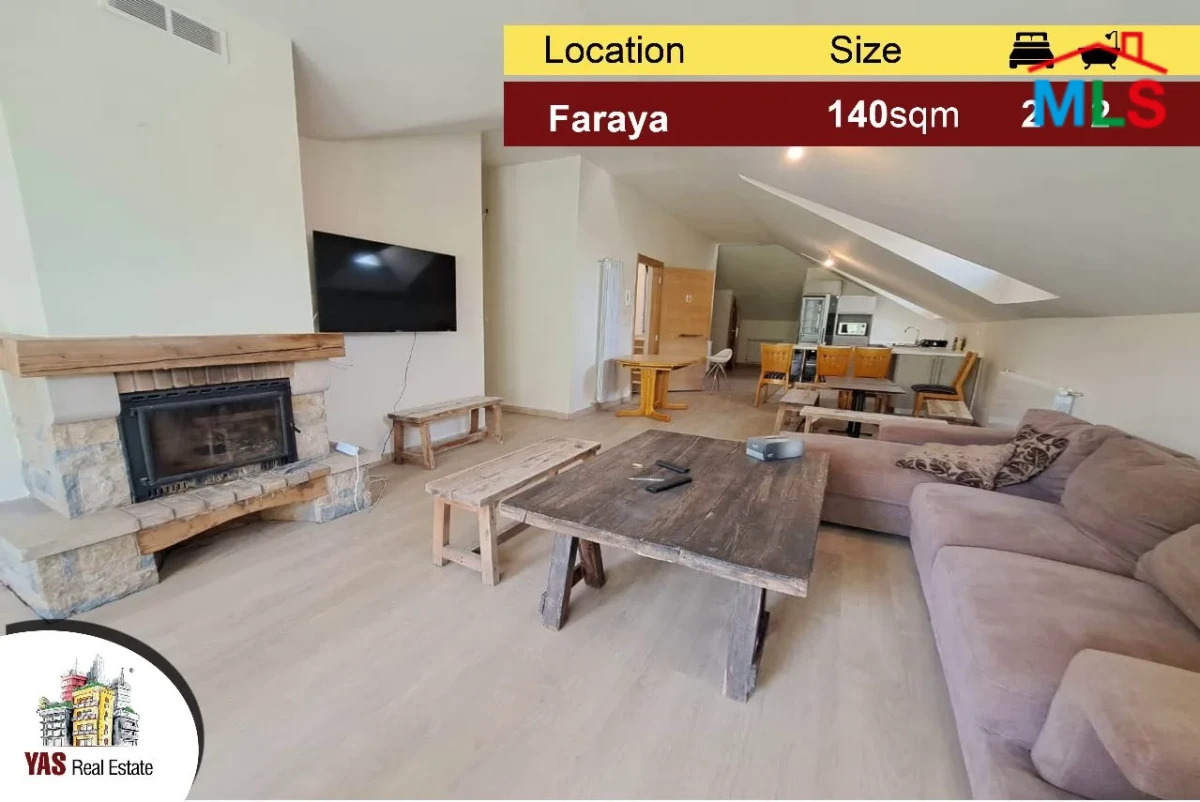 Faraya / Tilal Al Asal 140m2 | Cozy Chalet | Furnished | Rent | View