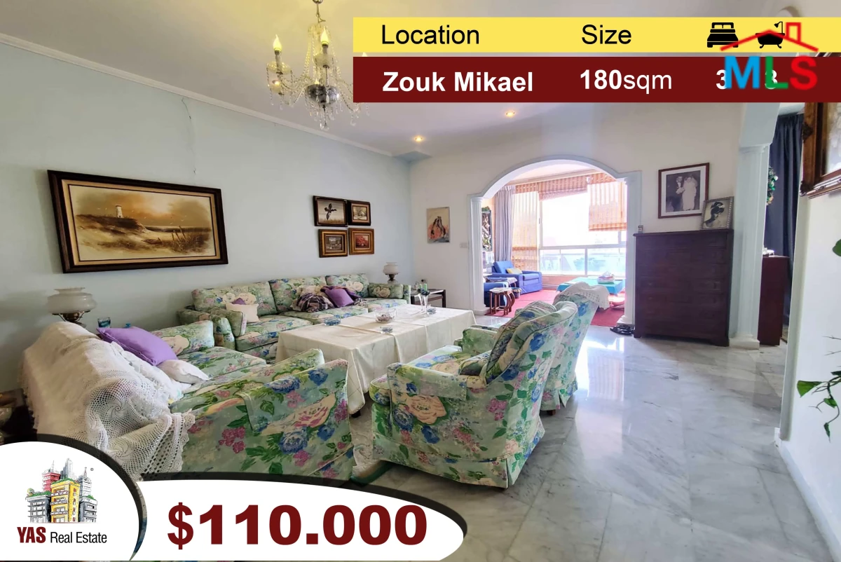 Zouk Mikael 180m2 | Mint Condition | Calm Area | Mountain View
