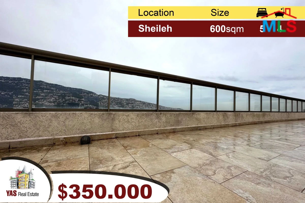 Sheileh 600m2 Duplex | Astonishing View | Luxurious | Unique | Catch