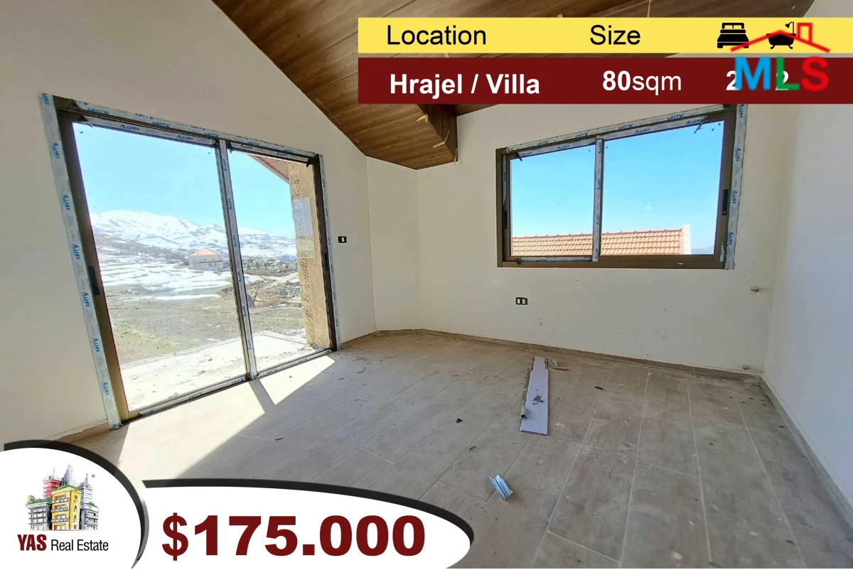 Hrajel 80m2 + 125m2 Terrace | New small Villa | Modern | Open View