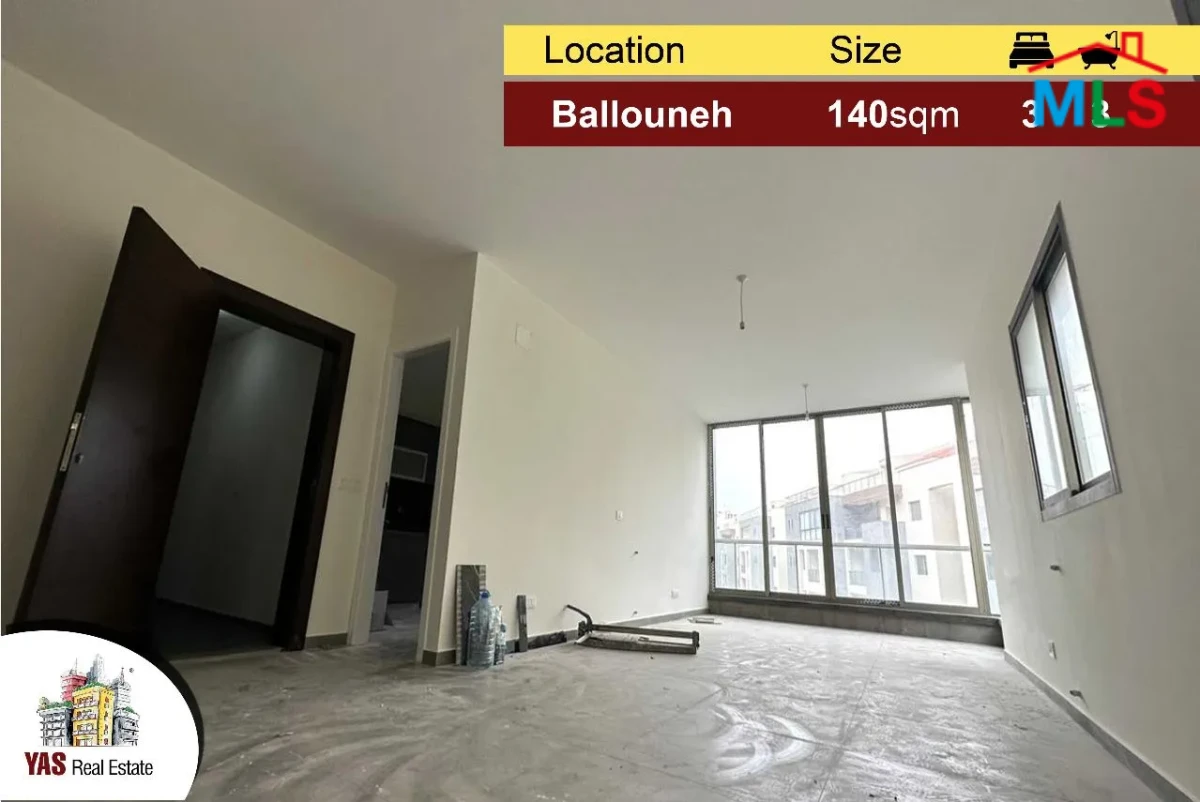 Ballouneh 140m2 | New | View | Gated Community | Luxury | Catch