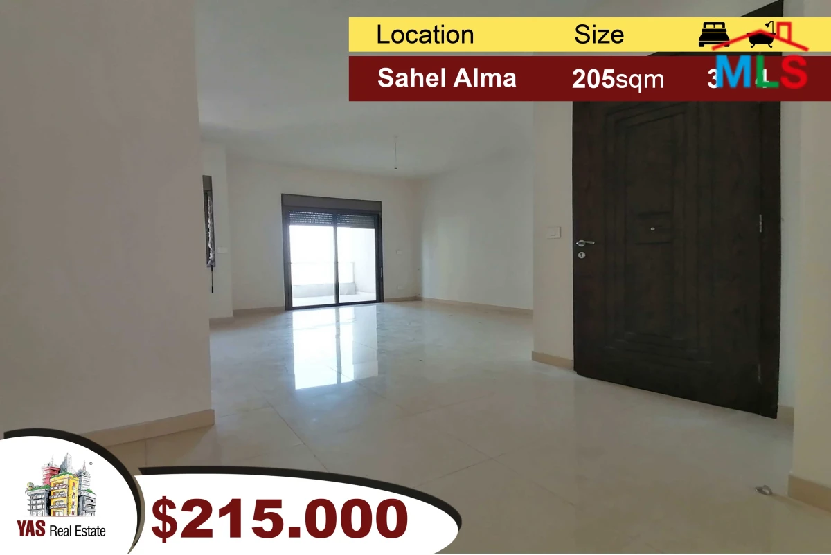 Sahel Alma 205m2 | Brand New | Luxury | Partial View