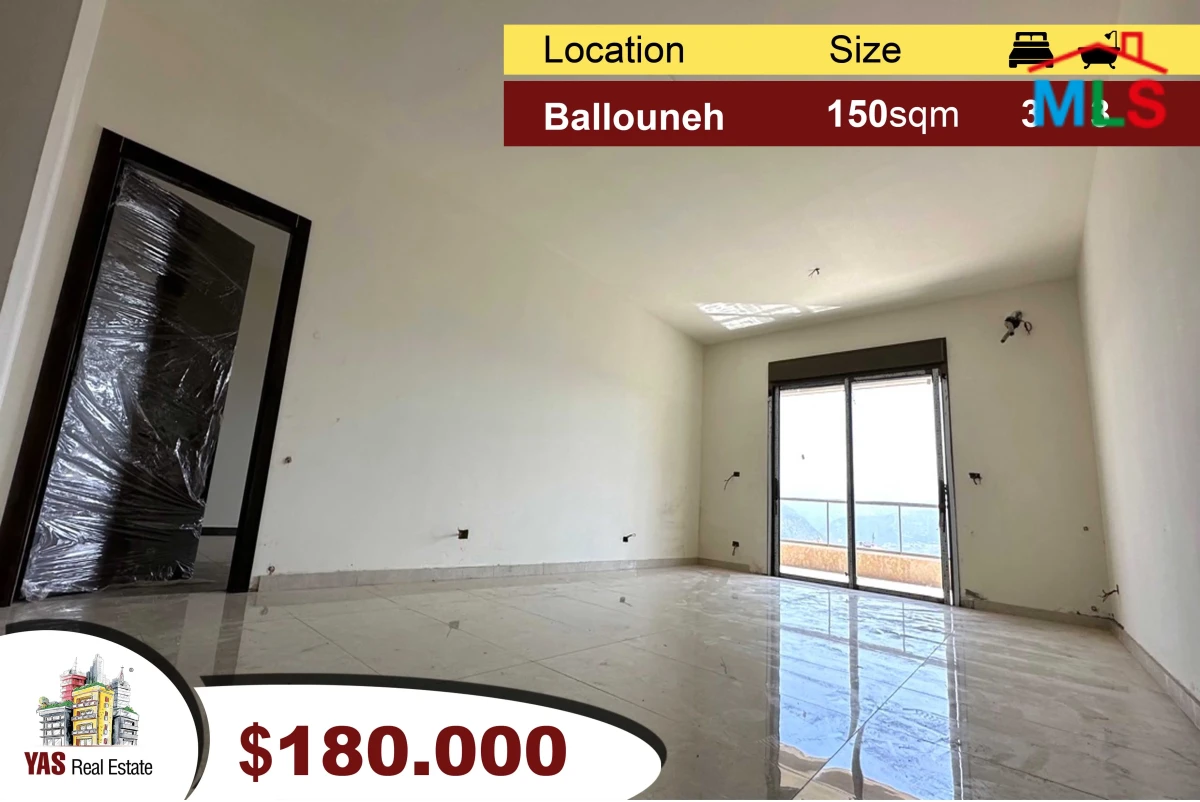 Ballouneh 150m2 / 160m2 / 300m2 | New | Luxurious | View | Ajaltoun Borders