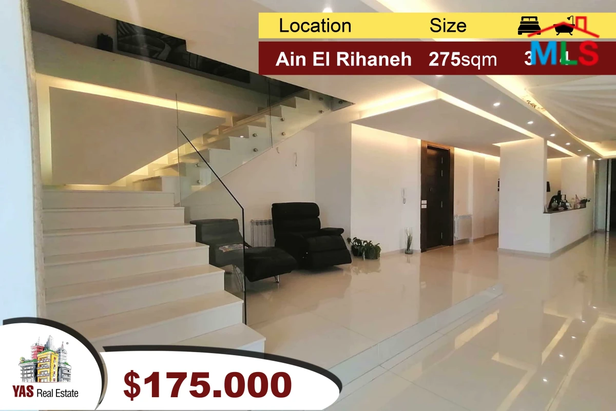 Ain El Rihaneh 275m2 | Elegant Duplex | Impressive View