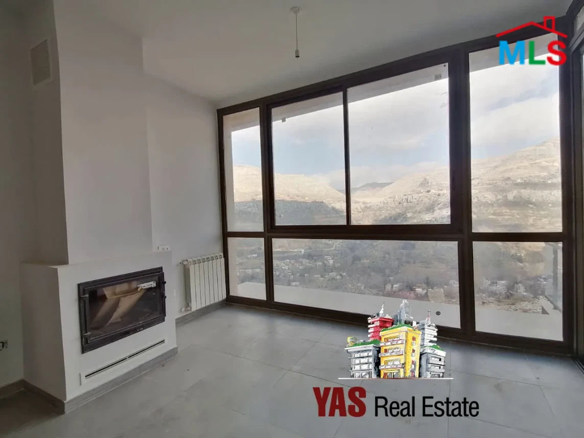 Faqra 145m2 + 55m2 Garden | New Duplex Chalet | Astonishing View