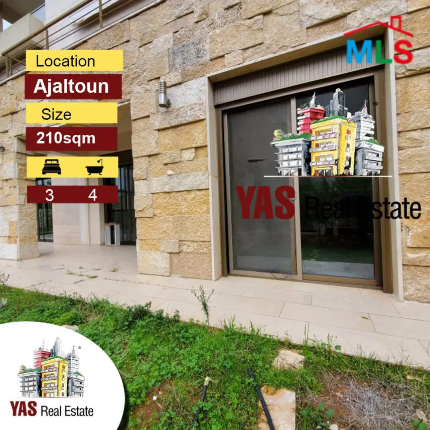 Ajaltoun 210m2 + 70m2 Terrace / Garden | High-End | Brand New | View