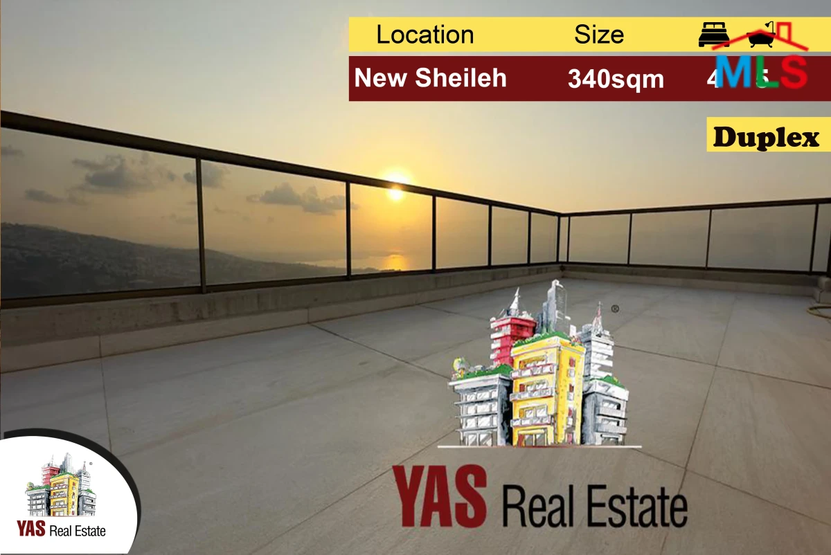 New Sheileh 340m2 | Duplex | Astonishing View | High-end | Catch