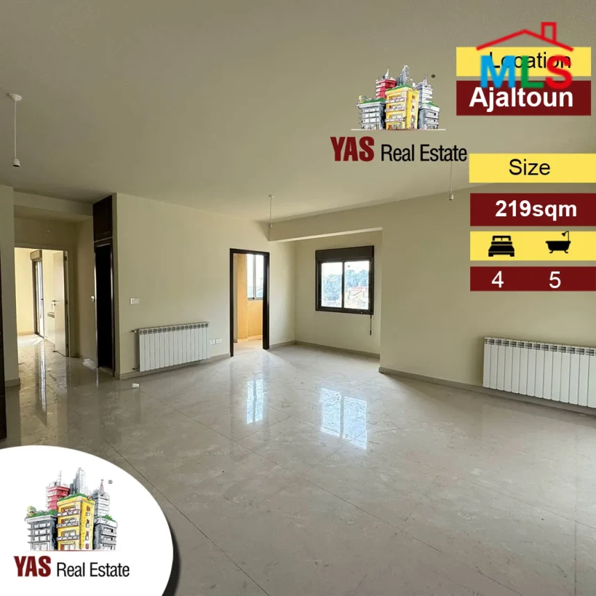 Ajaltoun 219m2 | Duplex | New | Luxury | View | Ballouneh Borders