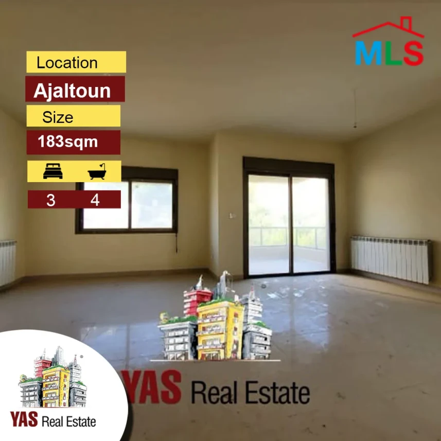 Ajaltoun 183m2 | Duplex | New | Open View | Ballouneh Borders