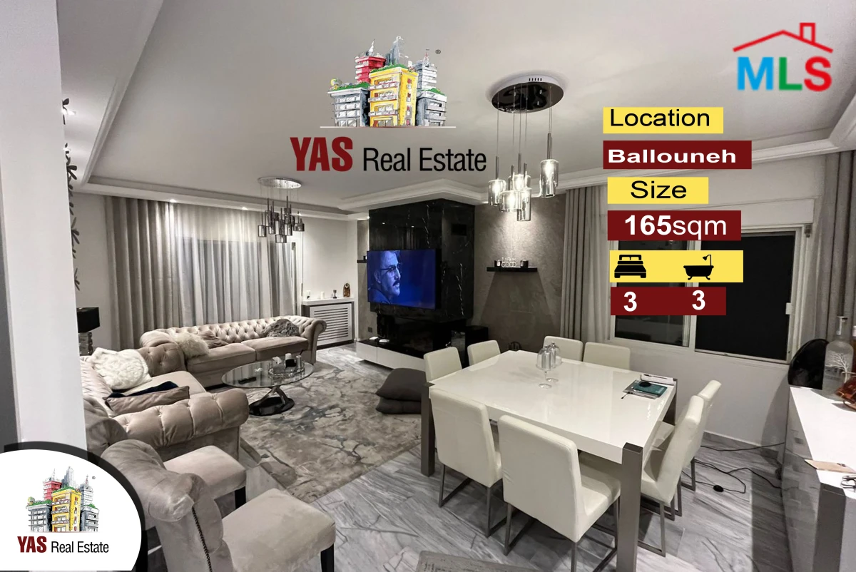 Ballouneh 165m2 | Designer’s Signature | Impressive View | High-End | Catch