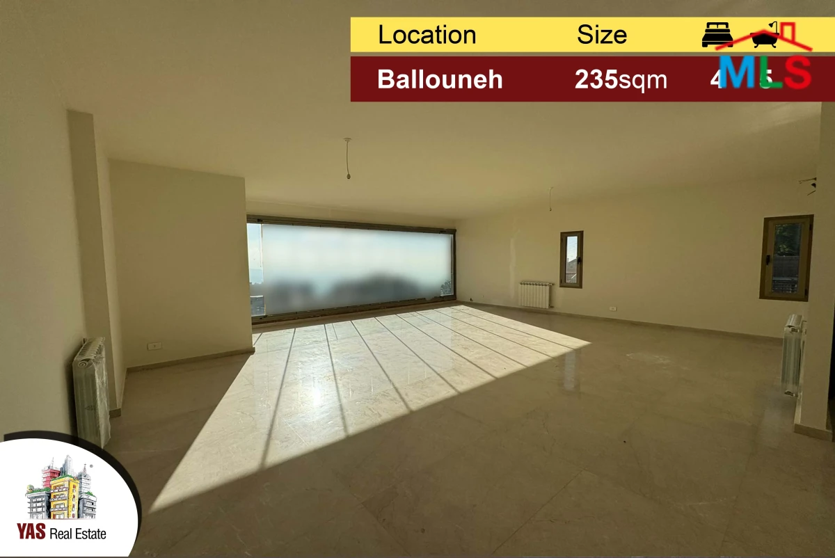 Ballouneh 235m2 | Luxury | Panoramic View | Brand New