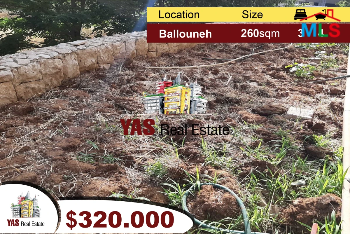 Ballouneh 260m2 | 200m2 Garden | High-end | Prime Location | Open View | Unique