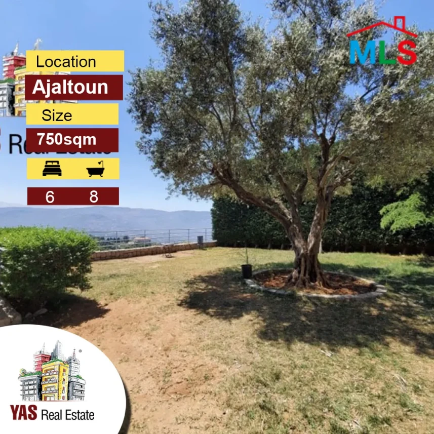 Ajaltoun 750m2 | Villa | New | Panoramic View | High-end