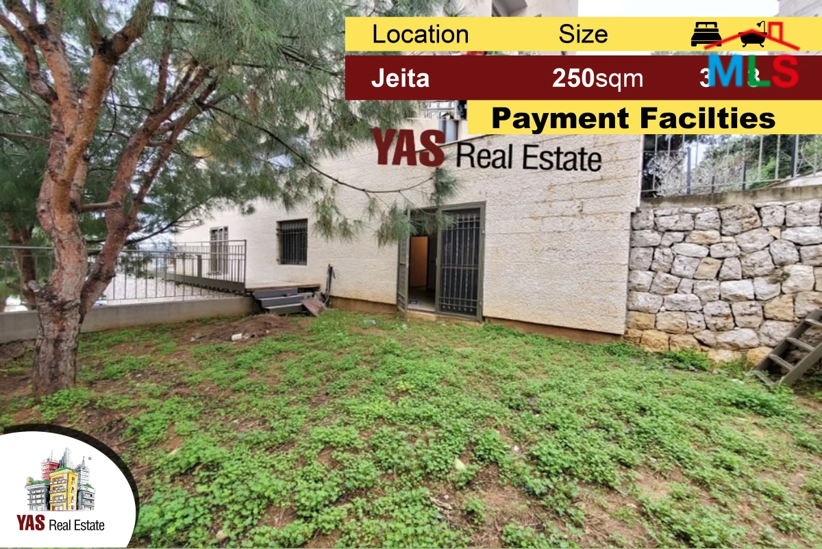 Jeita 250m2 | 70m2 Garden | Brand New | Luxury | Panoramic View