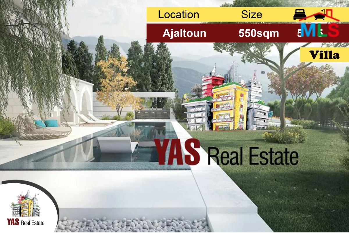Ajaltoun 550m2 | 1250m2 Land | View | Unique | Catch