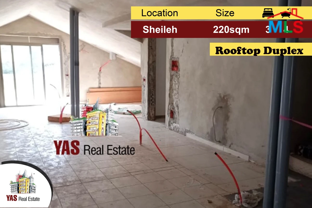 Sheileh 110m2 | 110m2 Roof | Duplex | Brand New | High-end | Open View
