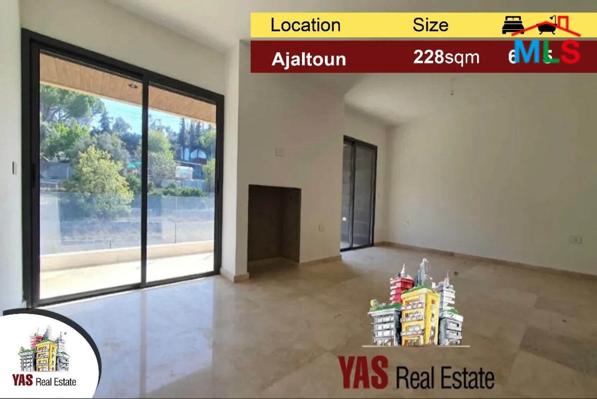 Ajaltoun 228m2 | Duplex | Brand New | High-end | Open View