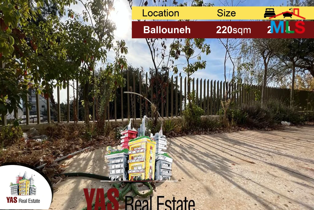 Ballouneh 220m2 | 80m2 Garden | New | Upgraded | View
