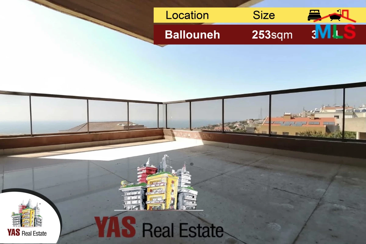 Ballouneh 253m2 | Luxurious | Brand New | Panoramic View