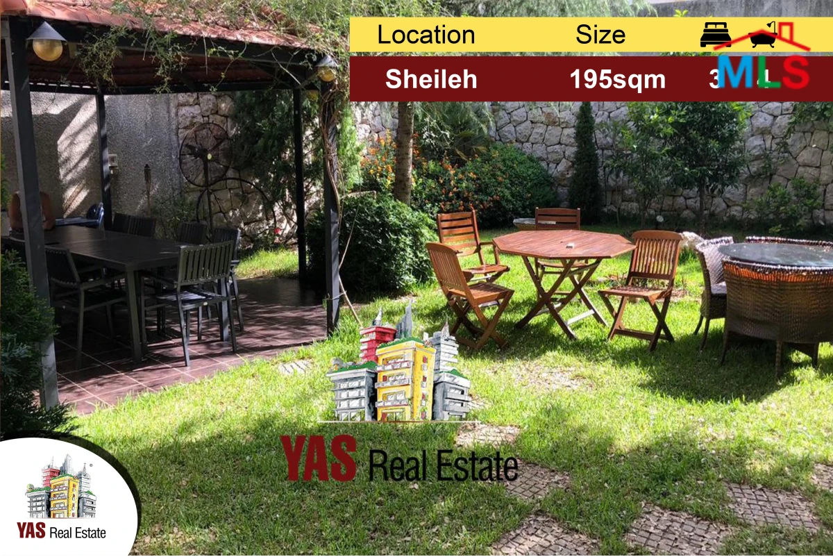Sheileh 195m2 | 200m2 Garden | Upgraded | Unique