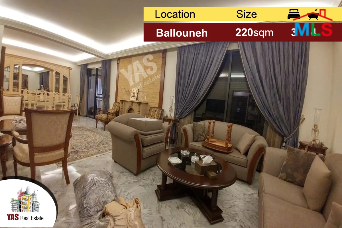 Ballouneh 220m2 | Perfect Catch | Upgraded | Excellent condition