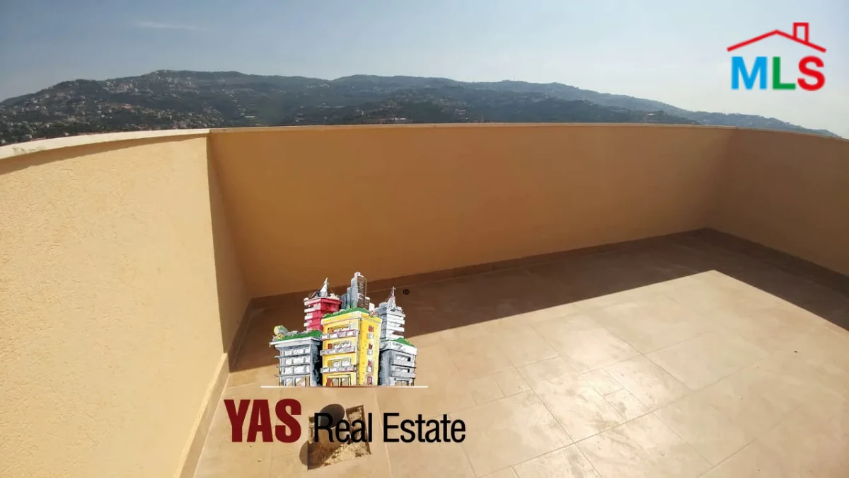 Ballouneh 240m2 Duplex | New | Panoramic View | Private Street