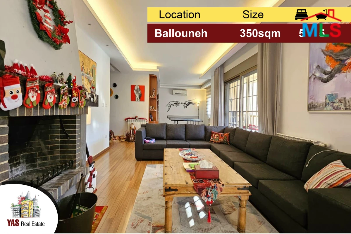BALLOUNEH 350M2 | HIGH END | BRAND NEW | PERFECT CATCH
