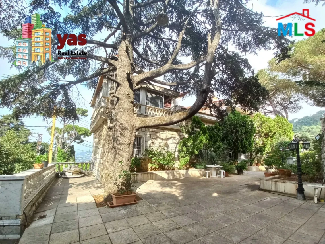 Bikfaya 600m2 | 1190m2 Land | Furnished Villa | Traditional | CHKH