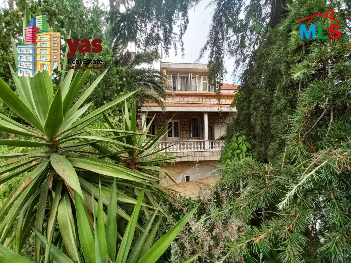 Bikfaya 600m2 | 1190m2 Land | Furnished Villa | Traditional | CHKH
