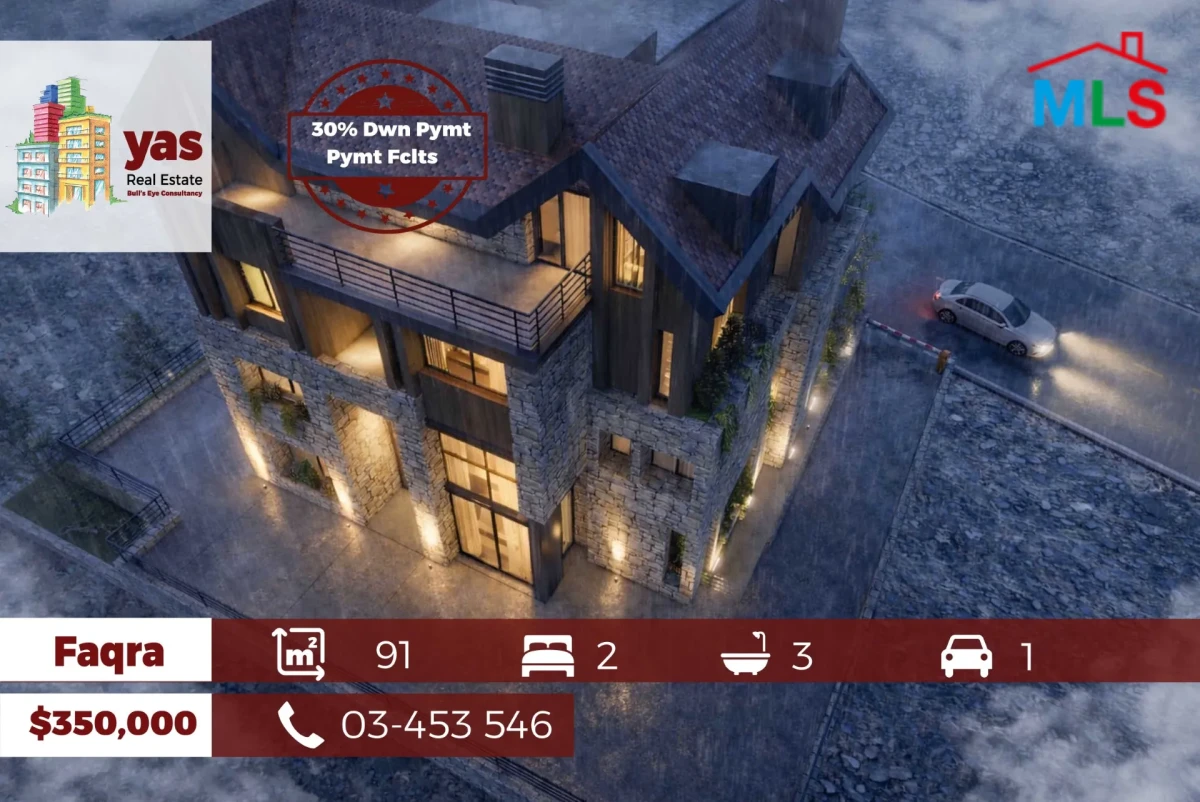 Faqra 91m2 | Under Construction | Duplex | 100m2 Garden | Pymt Fclts |
