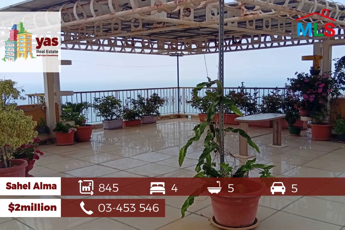 Sahel Alma 845m2 | Luxury Villa | Panoramic View | Classy Street | TW