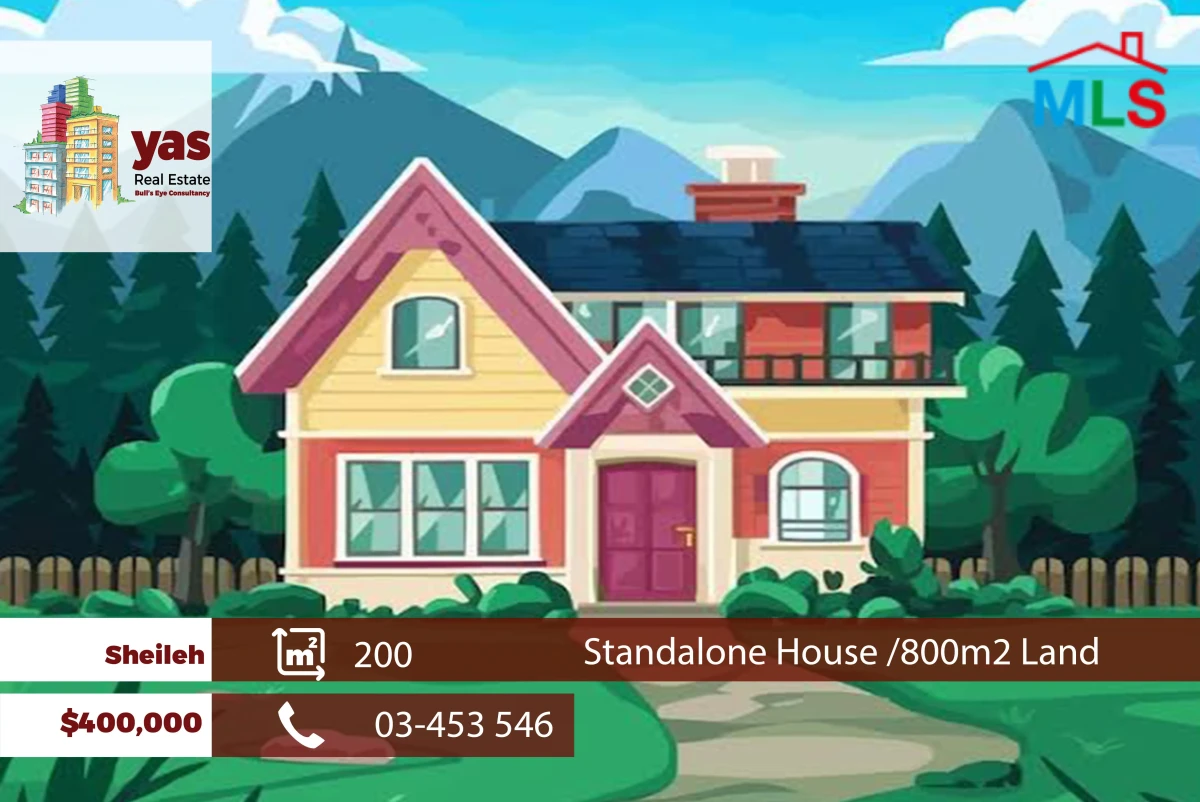 Sheileh 200m2 | Private House | 800m2 Land | Super Catch | TYT