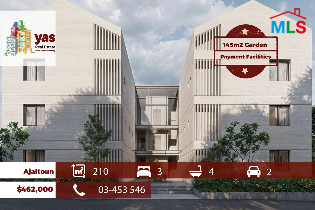 AJaltoun 210m2 | 210m2 Garden | Under Construction | View | TYT