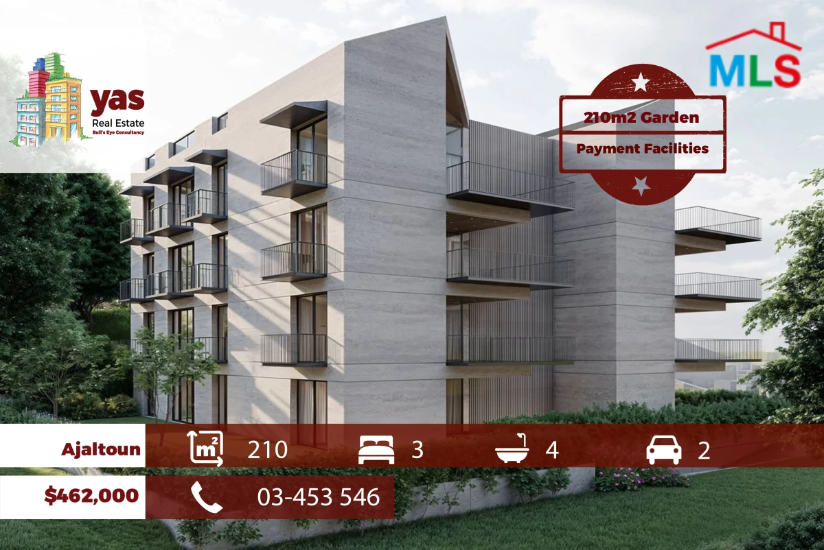 AJaltoun 210m2 | 210m2 Garden | Under Construction | View | TYT