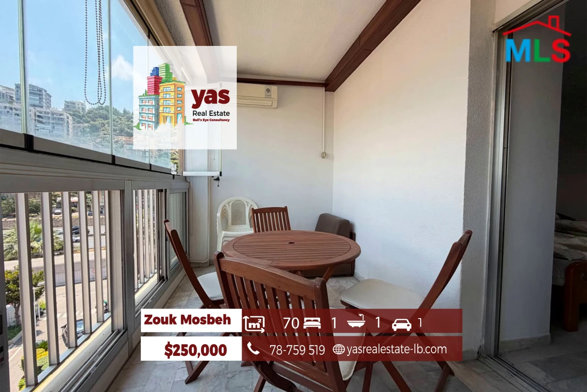 Zouk Mosbeh 70m2 | Chalet | Prime Location | Mountain View | EH